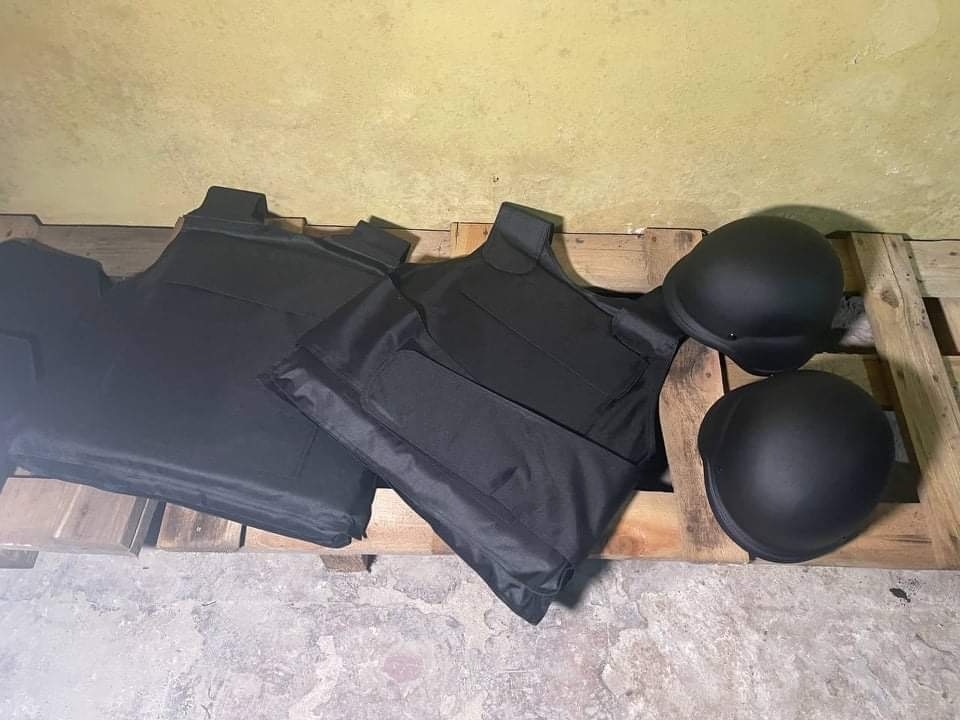 Днепр получил большую партию военного снаряжения