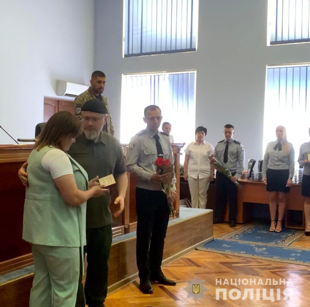 У Кривому Розі нагородили посмертно двох поліцейських, які загинули на початку війни