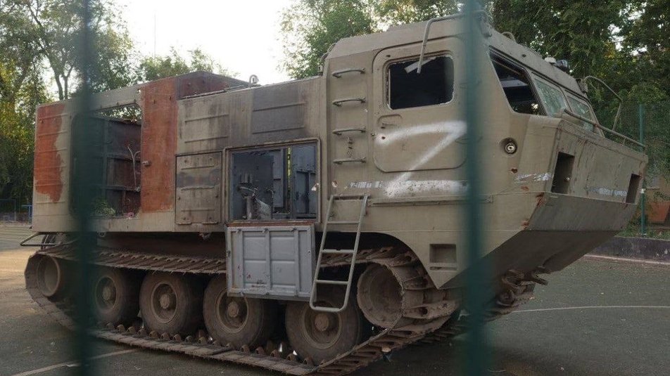 У Кривому Розі відкрили виставку знищеної техніки військ РФ
