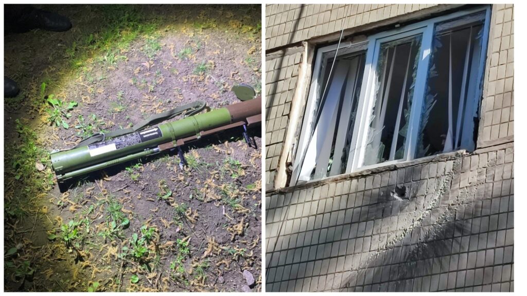 У Покрові чоловік вдарив по поліцейському відділенню з гранатомету: постраждали поліцейські