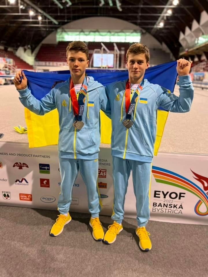 Дніпряни вибороли золото та срібло на Європейському юнацькому олімпійському фестивалі-2022