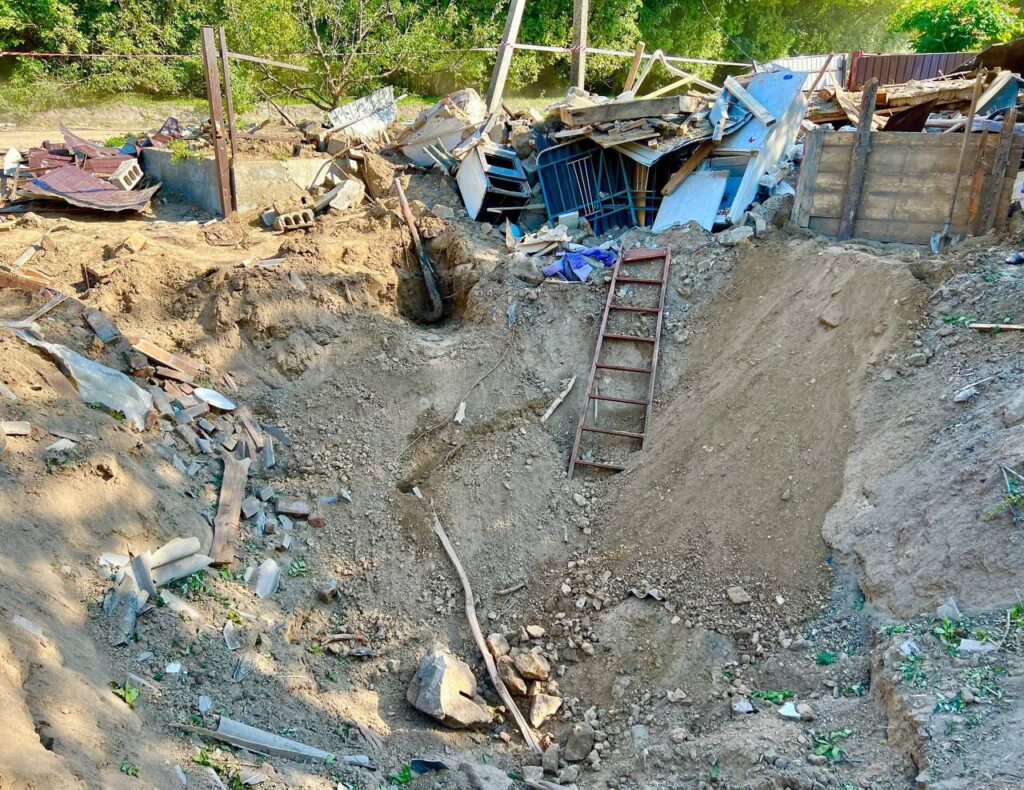 У Дніпрі російська ракета “Іскандер” знищила приватний будинок
