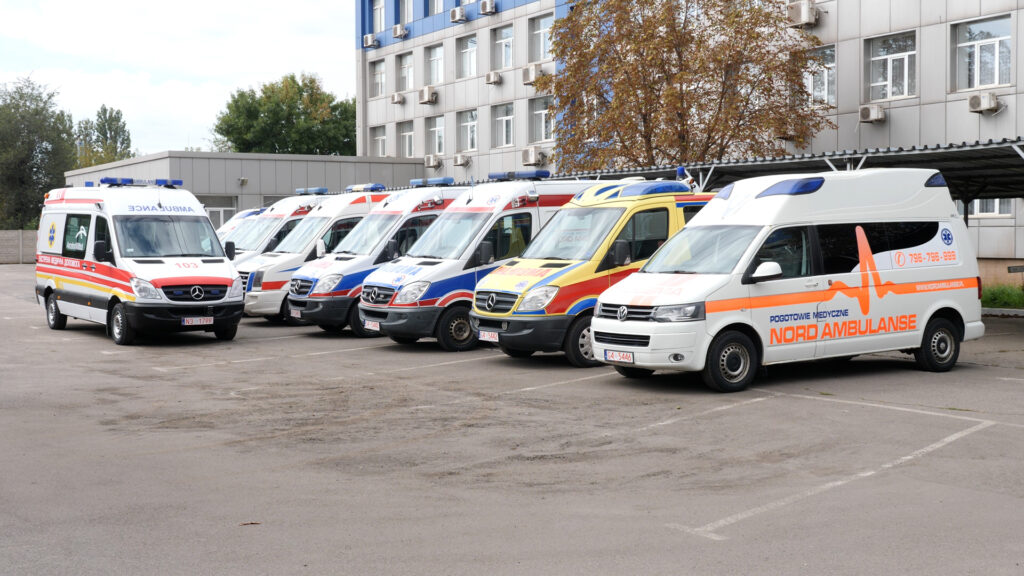 Швидка допомога для мирних мешканців із небезпечних зон від АрселорМіттал Кривий Ріг