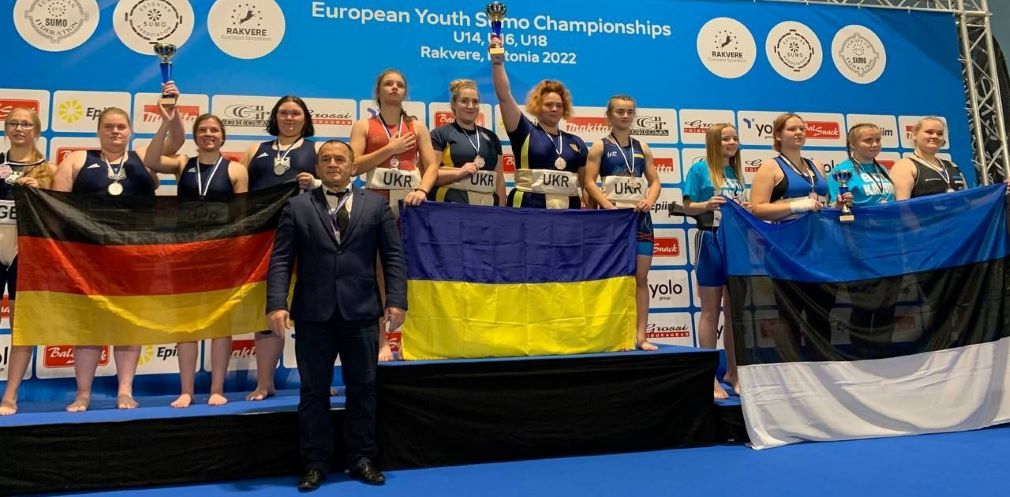 Юні спортсмени області здобули 14 медалей на Чемпіонаті Європи з сумо