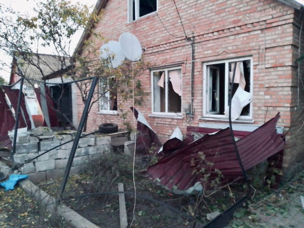 Вночі окупанти п’ять разів обстріляли Нікопольщину, є поранений