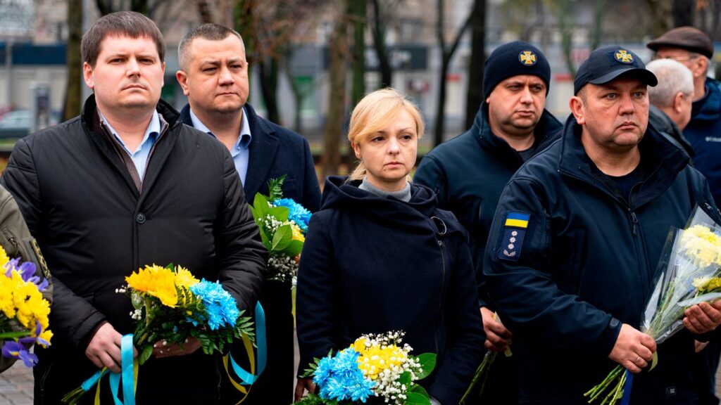 День гідності та Свободи відзначили у Дніпрі урочистими заходами