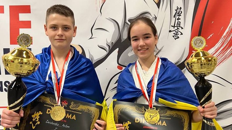Ліцеїстка з Дніпропетровщини виборола третє місце на Чемпіонаті Європи з карате