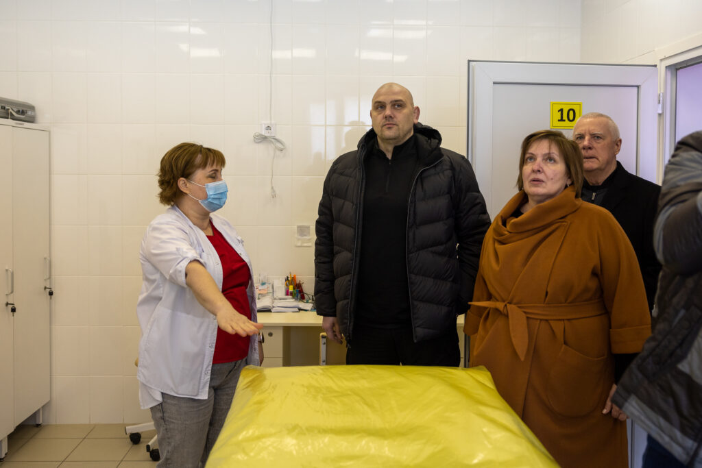 У павлоградській лікарні завершили ремонт приймально-діагностичного відділення