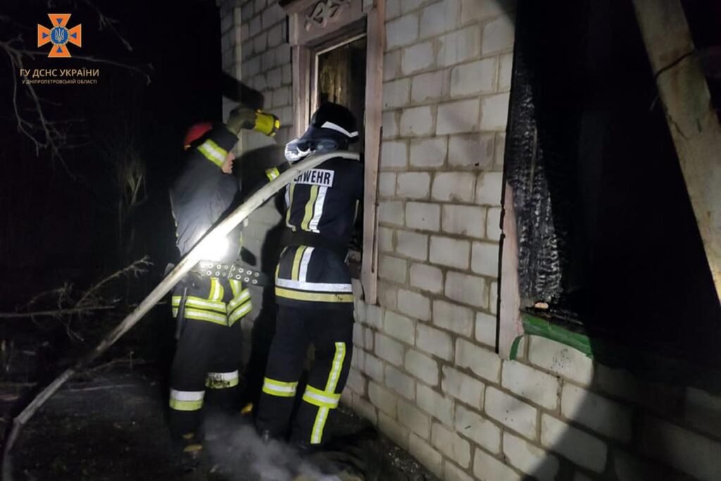У Кам’янському районі під час ліквідації пожежі в будинку виявили загиблого чоловіка