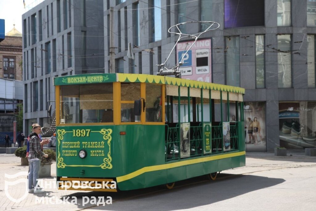 У Дніпрі з 13 травня курсуватиме ретротрамвай