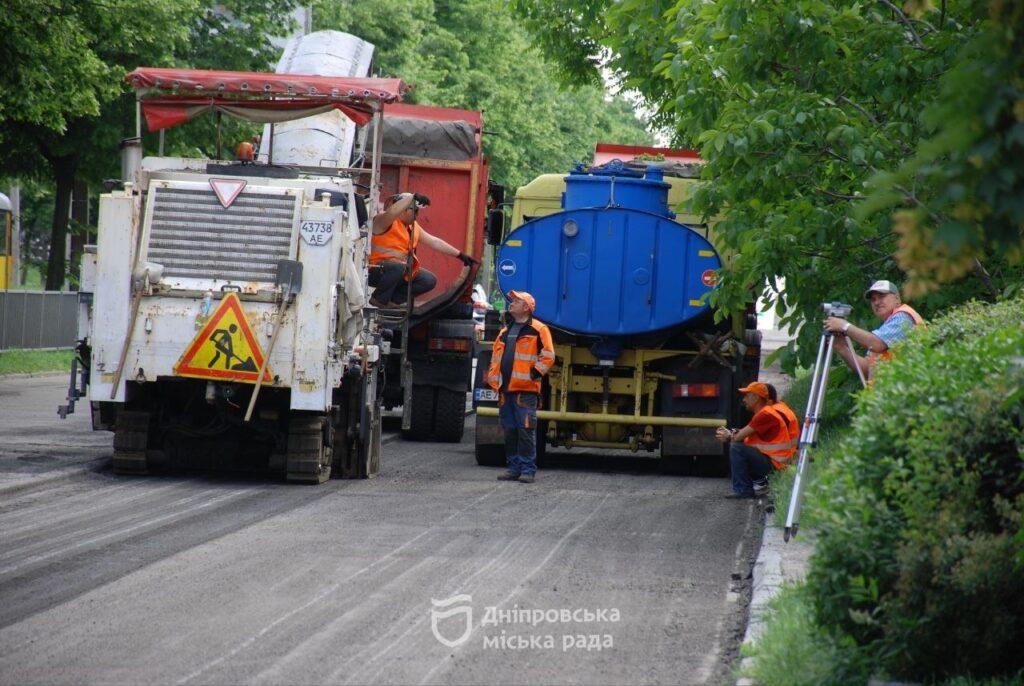 У Дніпрі стартував ремонт дороги по вулиці Робочій