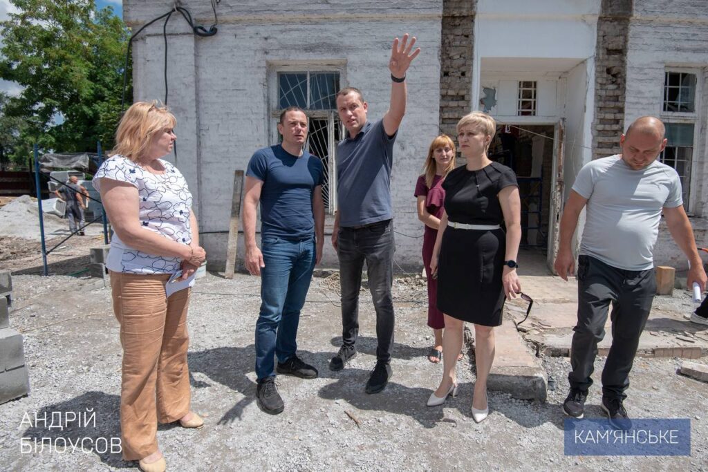 У Кам’янському ведуть роботи з будівництва Центру реабілітації для військових