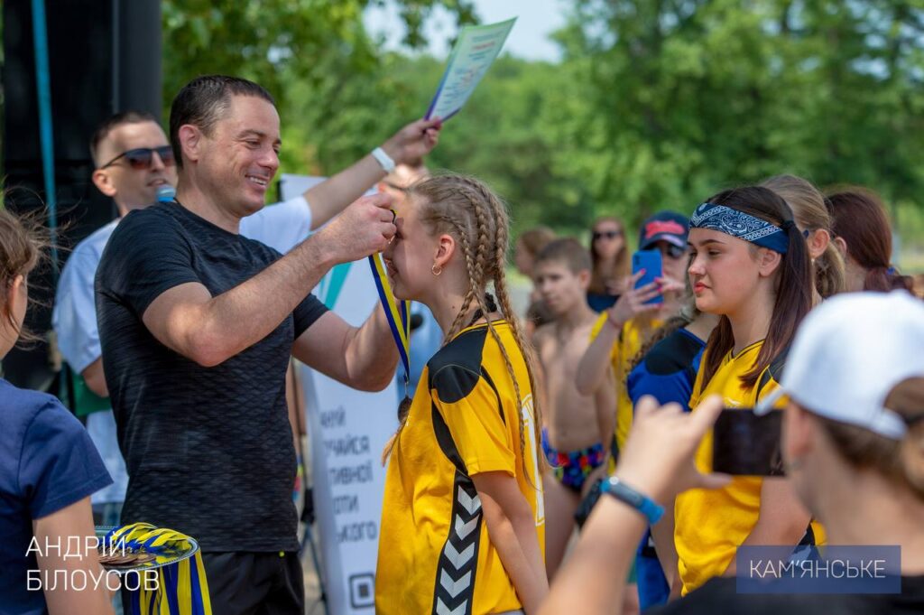 У Кам’янському відбувся спортивно-масовий захід “Спорт за Перемогу”