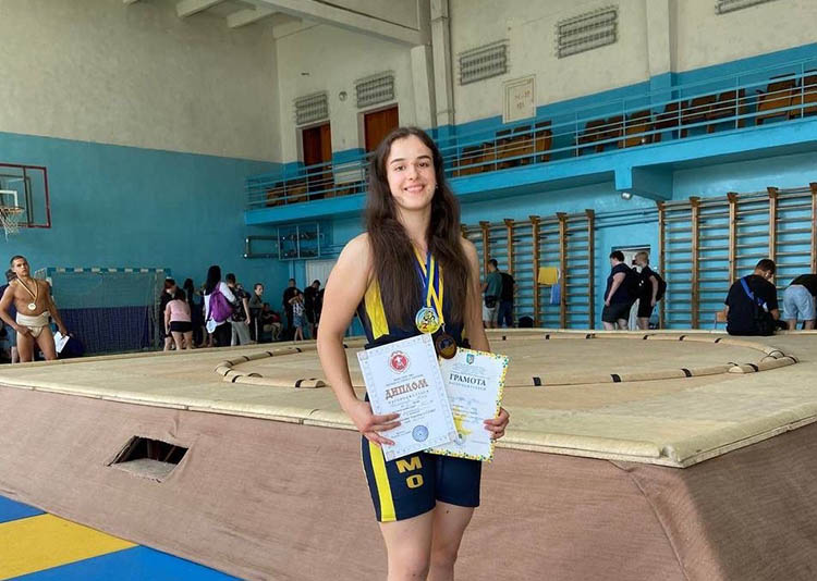 Дніпрянка Юлія Толмачова здобула «бронзу» чемпіонату Україну з сумо