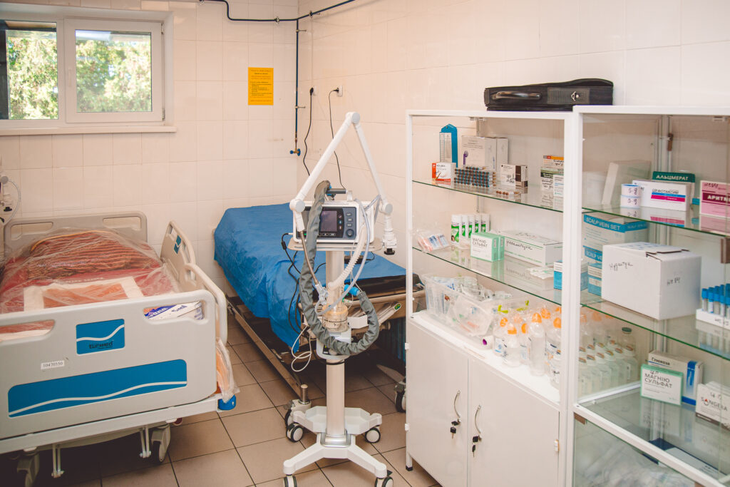 В одній з лікарень Павлограда будують нове реабілітаційне відділення