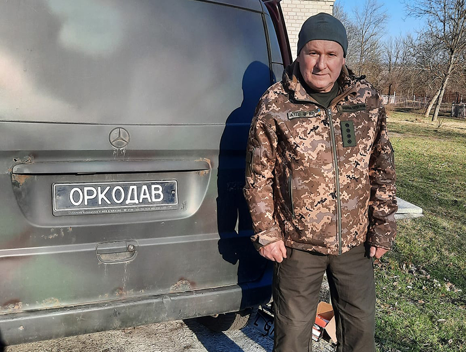 Воїн Ожогін отримав нагороду за вірність Українському народові