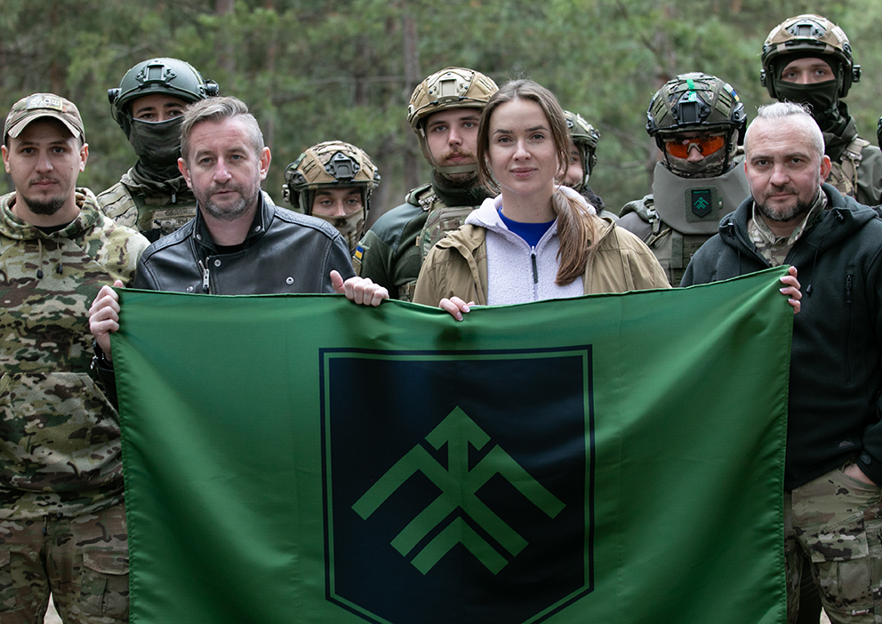 13-ій бригаді НГУ «Хартія» зібрав допомогу дніпровський бізнес-клуб