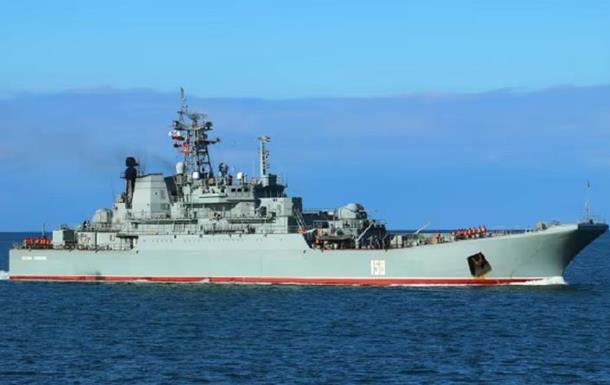 У Чорному морі знищено великий дезантний корабель РФ. Спецоперація ГУР
